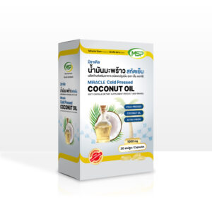 มิราเคิล น้ำมันมะพร้าว สกัดเย็น